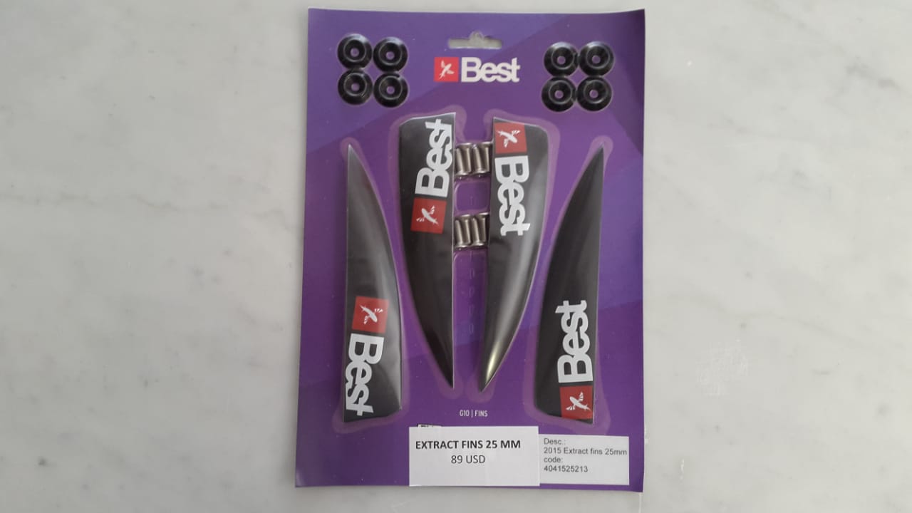 extract fins 25mm